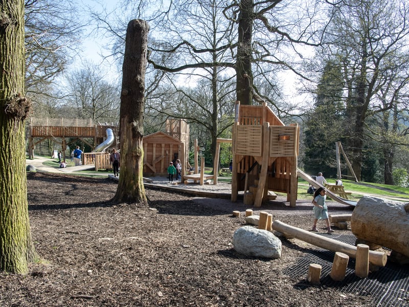The new play area provides a mixture of “physical and sensory play” for children of all ages.