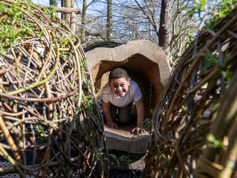 The new play area is now open and free for paying visitors to use throughout Easter and beyond.