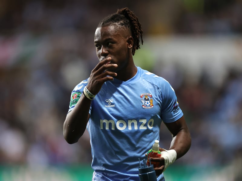 The striker, who was once linked with a move to Fratton Park under Danny Cowley, will miss this evening’s game with a pelvic issue. Thomas-Asante has been absent for the Sky Blues’ past four league matches but is set to be back in time to face former club West Brom on Good Friday. 