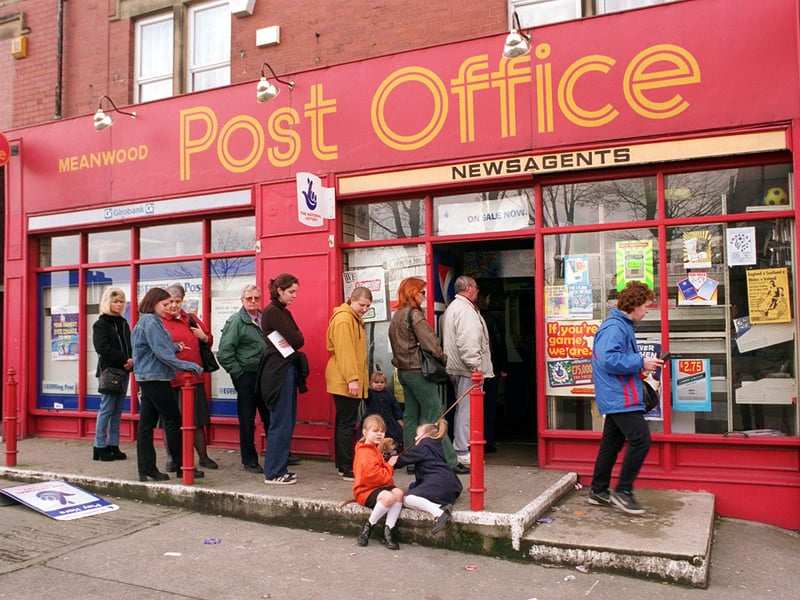 Meanwood Road Post Office pictured in April 1998.