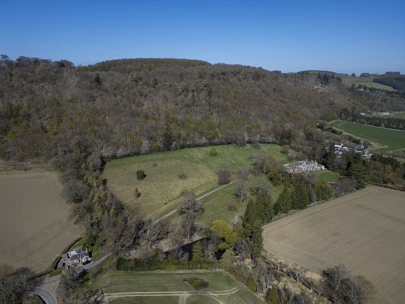 Renowned Scottish architects Robert and James Adam designed Glencarse House in the Carse of Gowrie, a 20-mile stretch of land on the north shore of the Firth of Tay between Perth and Dundee.