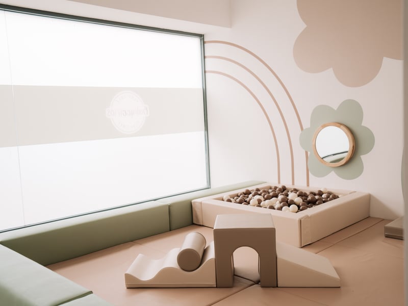 The soft play café has a number of areas for the little ones to explore while you enjoy a coffee.