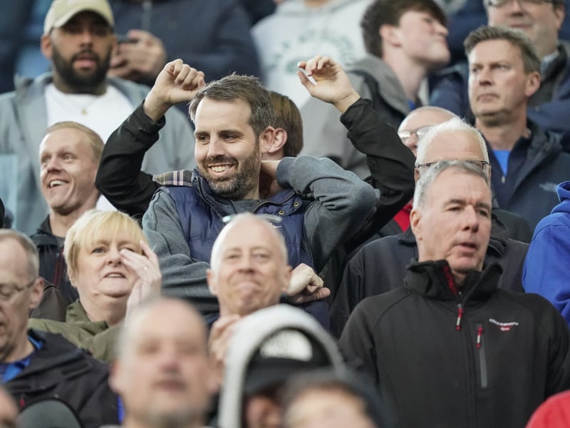There were 2,445 Pompey fans making themselves heard once against at Coventry City last night.
