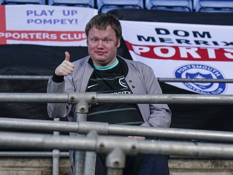 There were 2,445 Pompey fans making themselves heard once against at Coventry City last night.