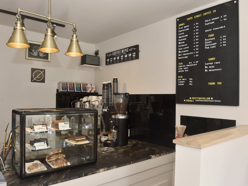 Roxie Tricker has opened up her own coffee shop called South Street Coffee Co in South Street, Emsworth. 

Picture: Sarah Standing (090425-1642)