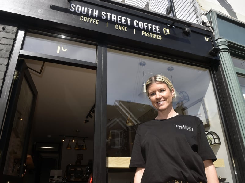 Roxie Tricker has opened up her own coffee shop called South Street Coffee Co in South Street, Emsworth. 

Picture: Sarah Standing (090425-1642)