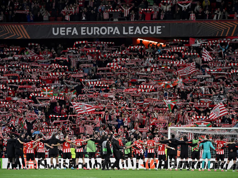 The size of the task facing Rangers is clear with Opta's supercomputer ranking the Spaniards as the most likely team to win the tournament, with the final set to be played at their home stadium, the Estadio de San Mamés.
It gives Bilbao a 78.8% chance of reaching the semis, a 44.5% chance of making the final and a 24% chance of lifting the trophy.