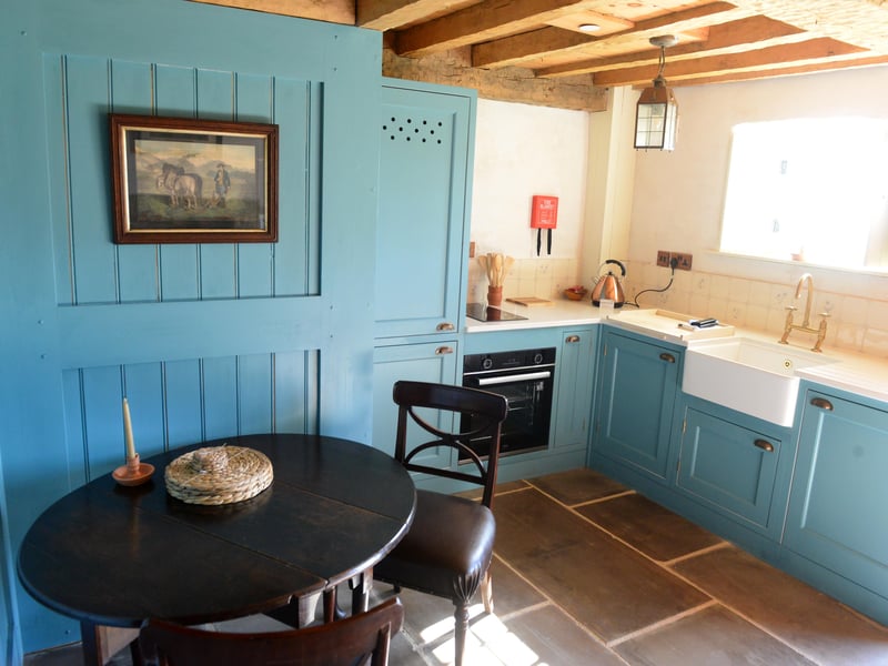 The cottages are self-catering but you can, of course, use the food outlets within the museum during the daytime hours of your stay. The kitchens include fridge freezers, ovens, kettles and microwaves.