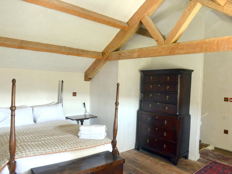 The cottages are primarily for couples, with each containing an upstairs double bedroom, however, there would be space in each for a travel cot. Potter's Cottage is also dog-friendly.