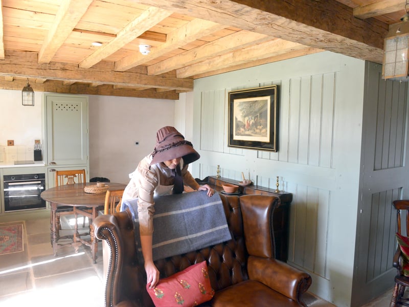 The cottages have been carefully curated by the Beamish team to reflect the period featuring furniture and items from its own collection.