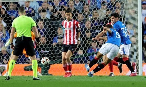 Ran his socks off for a depleted Rangers, but offered little offensively after the red card. Would have taken the roof off Ibrox if he scored from the edge of the area with the one chance that fell to him. Gave the ball away in a dangerous era to Inaki Williams though, which almost cost Rangers. Not a night for strikers at Ibrox.