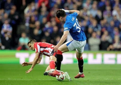 Normally relied on as an offensive weapon, it was his defensive work and ability to get stuck in that shone most this evening. A real battler for Ferguson tonight..