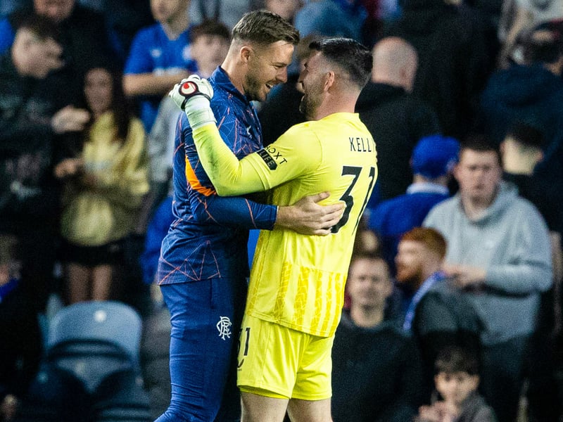 The two Rangers stoppers shared the goalkeeping responsibility last season and will battle it out to be the club's undisputed number one next season.