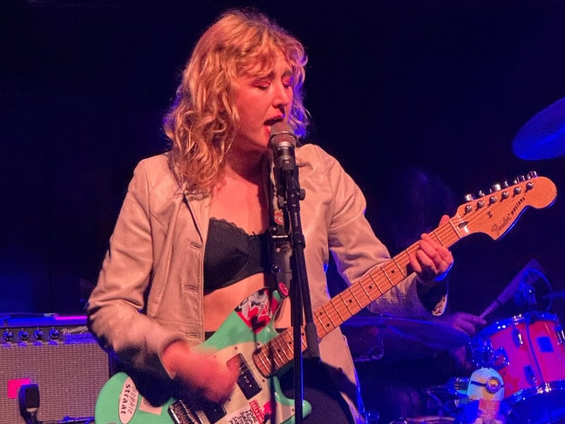 The band played nine songs from their debut album 'Who Let The Dogs Out'.