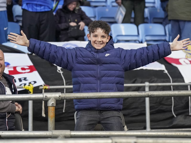 There were 2,445 Pompey fans making themselves heard once against at Coventry City last night.