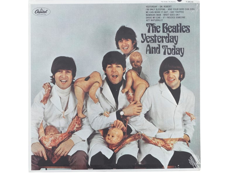 A mint first print of The Beatles' 12th studio record 'Yesterday and Today' - featuring the notorious 'butcher cover' - recently sold online for £1,946.03. Songs that appear on the album include 'Drive My Car', 'I'm Only Sleeping' and 'Nowhere Man'.