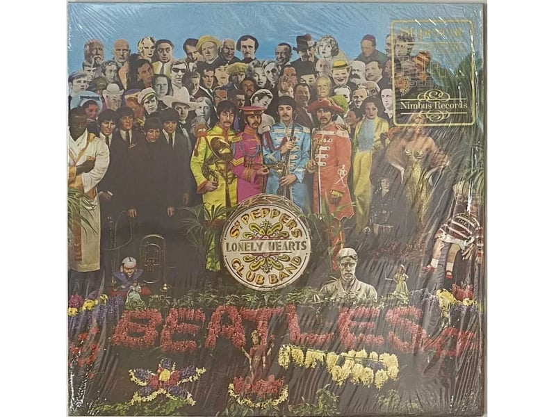 Featuring perhaps the most famous record cover in history, there are a bewildering range of pressings of The Beatles' eighth studio album 'Sgt. Pepper's Lonely Hearts Club Band', which includes songs like 'With A Little Help From My Friends', 'When I'm Sixty-Four' and 'A Day in the Life'. The rare 1984 Nimbus Supercut edition - complete with shrinkwrap and sticker - recently sold for £5,100.
