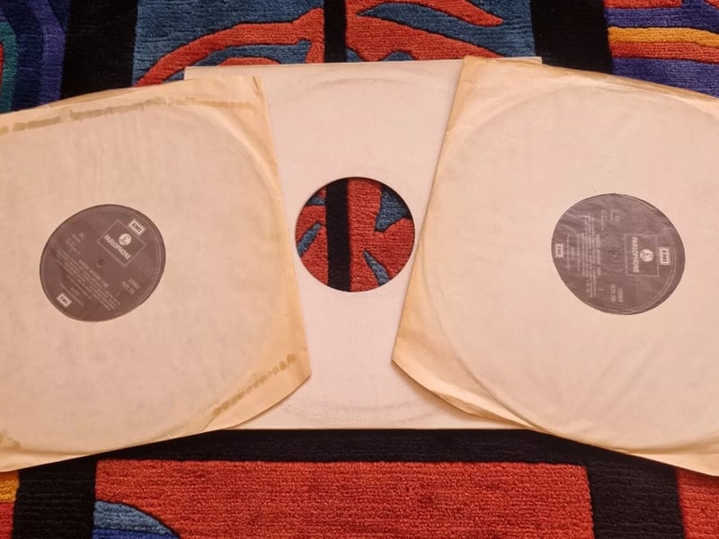 White label pressings were often sent out to Djs, radio stations and industry professionals and are highly collectable. This example of The Beatles' soundtrack to the film 'Magical Mystery Tour' sold for £1,395.96.