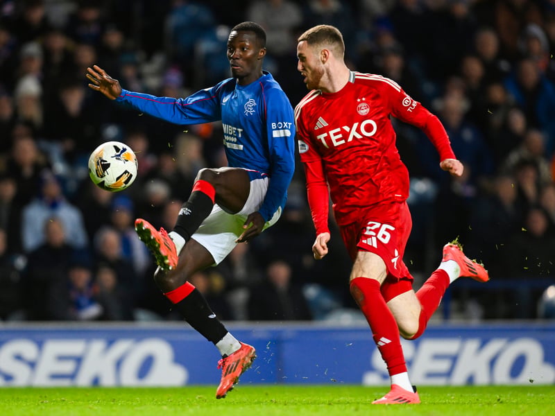 The Ivorian is available again after serving a one match suspension in last week's first leg clash at Ibrox.