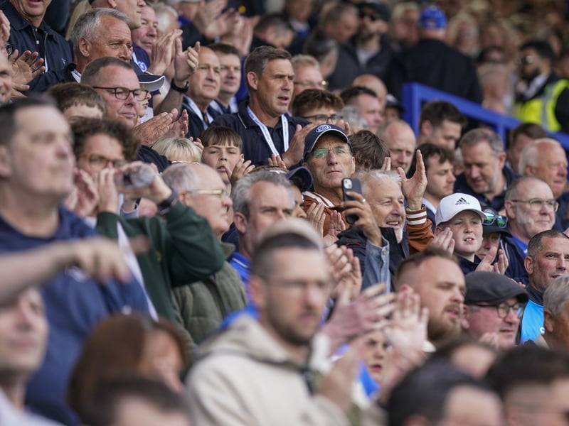 Pompey fans were in fine voice once again as they backed their team in the 2-2 draw with Derby County.