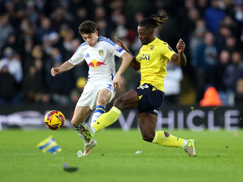 Oxford left back Leigh had been out with a hamstring injury but returned as a late sub in the weekend's clash against Sheffield Wednesday.