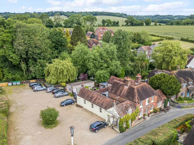 The Barley Mow, Walderton, is going under the hammer at auction with a guide price of £450,000 plus fees.