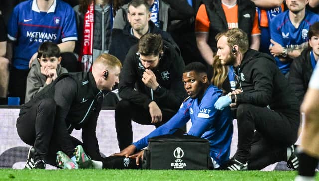 Rangers have a number of injury worries ahead of the game against Athletic Bilbao on Thursday. Cr: SNS Group.