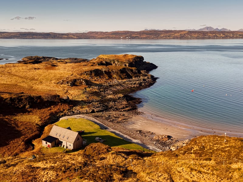 Doune Bay Lodge is a house, but it is also a "lifestyle", estate agents Savills said. With the usual pressures of daily life firmly at bay, there can only be contentment to find here.