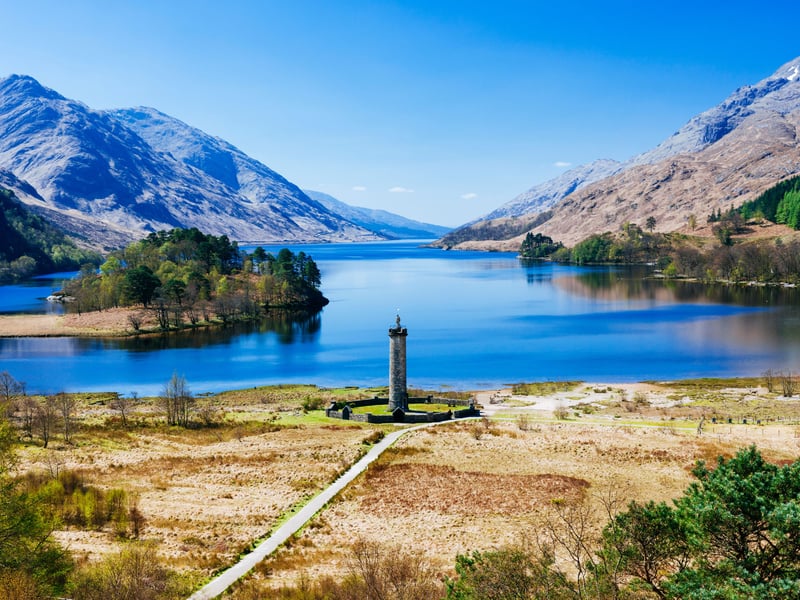 More than half a million people (546,377 to be exact) visited the Glenfinnan Monument last year - making it the National Trust for Scotland's most visited attraction. Located on the banks of Loch Shiel in the Highlands, it's a memorial to all those who gave their lives to the 1745 Jacobite Rising. You can climb to the top and enjoy the view next to the lone Highlander, including the Glenfinnan Viaduct made famous by the Harry Potter films (the train carrying Potter and his fellow-pupils to Hogwarts travels over it).