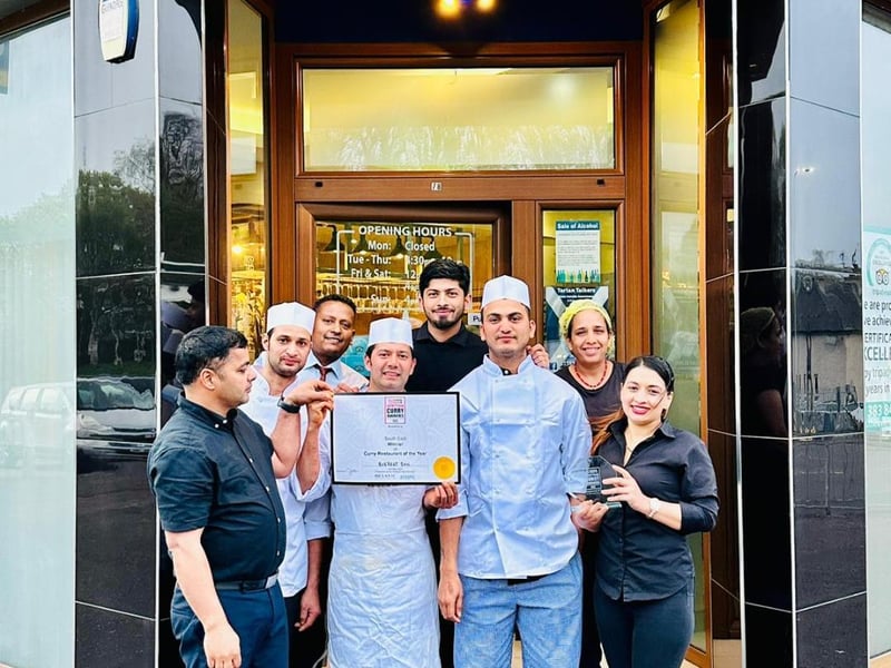 The winner was Everest Inn in Dunfermline. The Outstanding Achievement Recognition went to Annapurna Gurkha’s Restaurant in Kirkcaldy. Recognised for Excellence was Mint leaf Nepalese and Indian restaurant in Stirling.