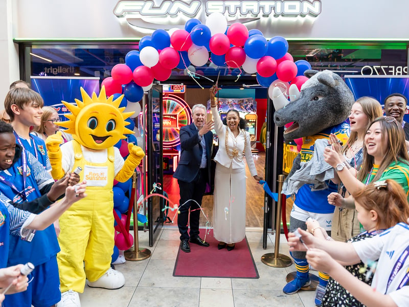 The ribbon cutting was carried out by the Lord Mayor of Leeds, Councillor Abigail Marshall Katung, to mark the site's opening.