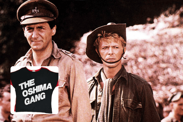 Vintage t-shirts specifically produced for the crew of a film, such as this incredibly rare 1980s "Merry Christmas Mr. Lawrence" shirt, are highly prized collectibles due to their extremely limited production and unique association with both a significant movie and David Bowie's involvement. The specific references to the film's director (The Oshima Gang) and title make it a truly unique item. Even with light wear and some print discoloration, its rarity and historical connection to the film and Bowie's career make it exceptionally desirable for collectors.