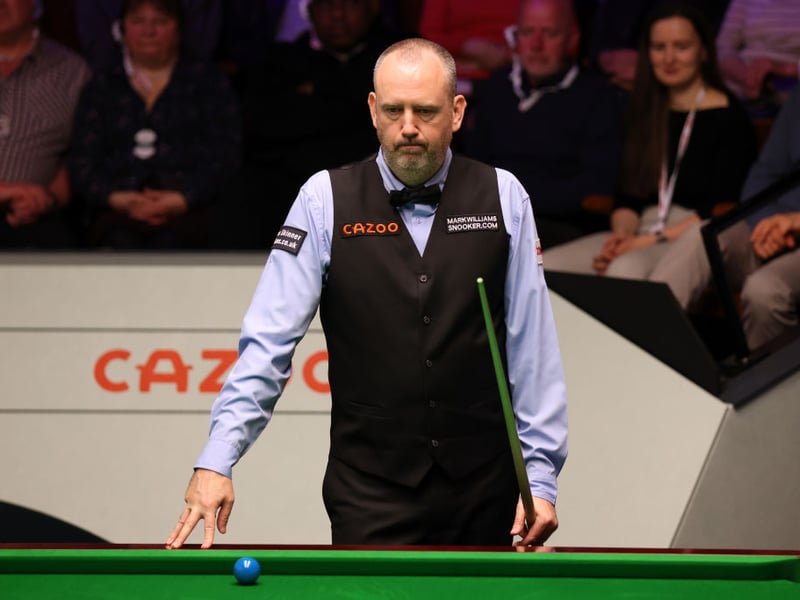 Nicknamed the Welsh Potting Machine, Mark Williams has earned £8,298,854 since turning professional in 1992 in a career that has seen him lift the world title on three occasions. 