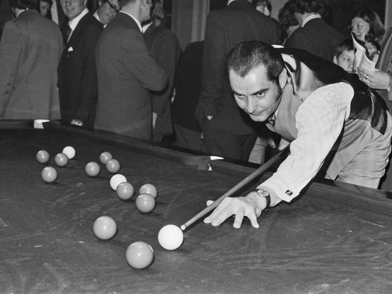 Ray Reardon was near-unbeatable in the 1970s - winning the World Championship in 1970, 1973, 1974, 1975, 1976 and 1978.