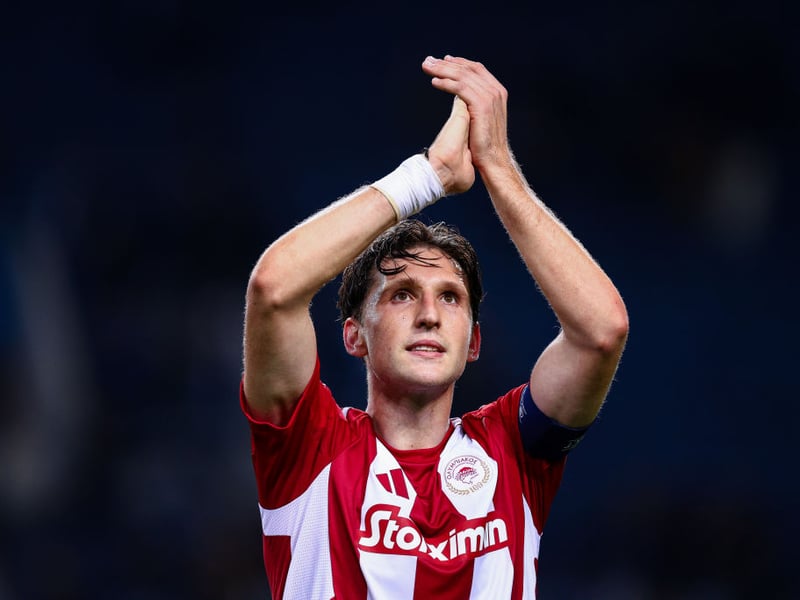 The Greek centre-back has been one of the best performers in the competition this year, earning an average rating of 7.61.