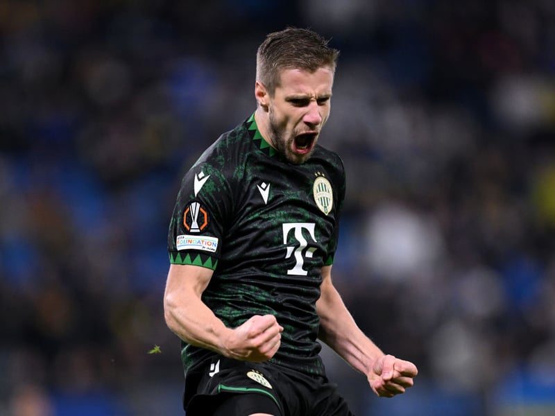 Despite being knocked out in the last 16 playoff round, Ferencvaros striker Varga really showed up for his team on the Europe stage. Scored seven goals in his 10 Europa League appearances, scoring an average rating of 7.65 in the process.