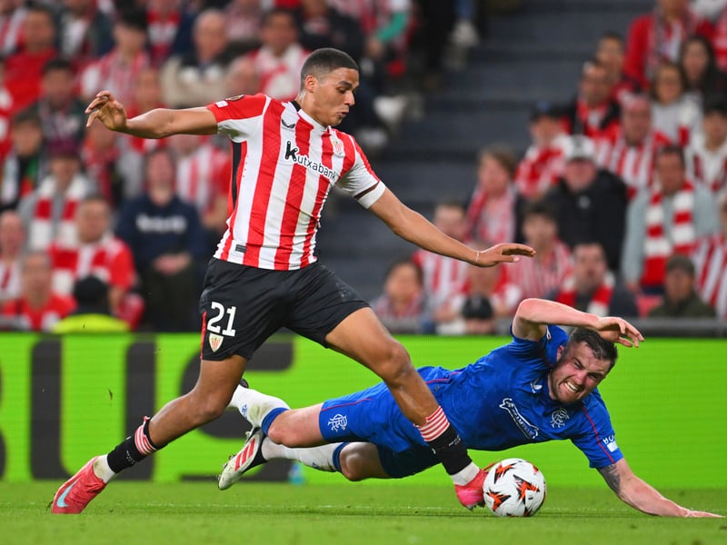 His night was defined by the concession of a penalty kick in first-half stoppage time when he was caught the wrong side of Sannadi and fouled the striker. Other than that, defended manfully. 5