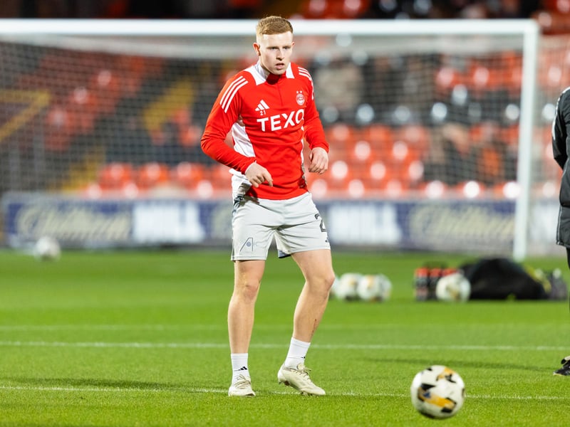 The defender has been out since the turn of the year owing to a shoulder injury, but could return at Pittodrie.