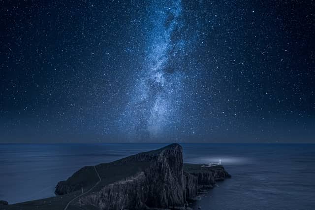Neist Point lighthouse on the Isle of Skye.