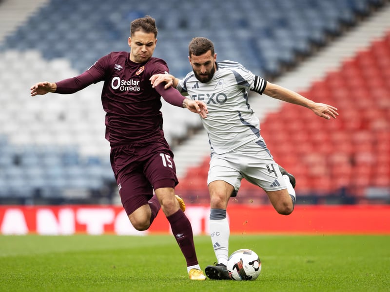Solid presence down the left side of Aberdeen's defence. 6