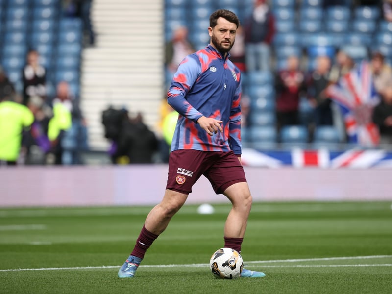 Craig Halkett (above, 6) and Frankie Kent (6) came on at the break and defended well. Stephen Kingsley (5) and Sander Kartum (4) also appeared before extra time, with Musa Drammeh (n/a) and Blair Spittal called upon in the additional 30 minutes.