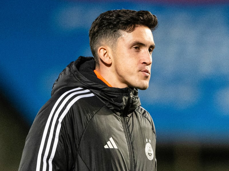 Jamie McGrath (above, 4) came back from injury but did not do a great deal. Jeppe Okkels (4) and Oday Dabbagh (6) also appeared - the latter scoring the winner - and Dante Polvara was introduced at the start of extra time. Jack Milne (n/a) and Fletcher Boyd (n/a) also came on.