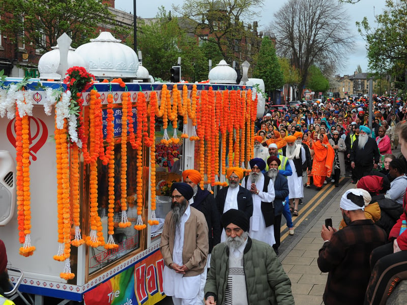 Vaisakhi is celebrated in April every year, with processions - known as Nagar Kirtan - taking place across the UK.