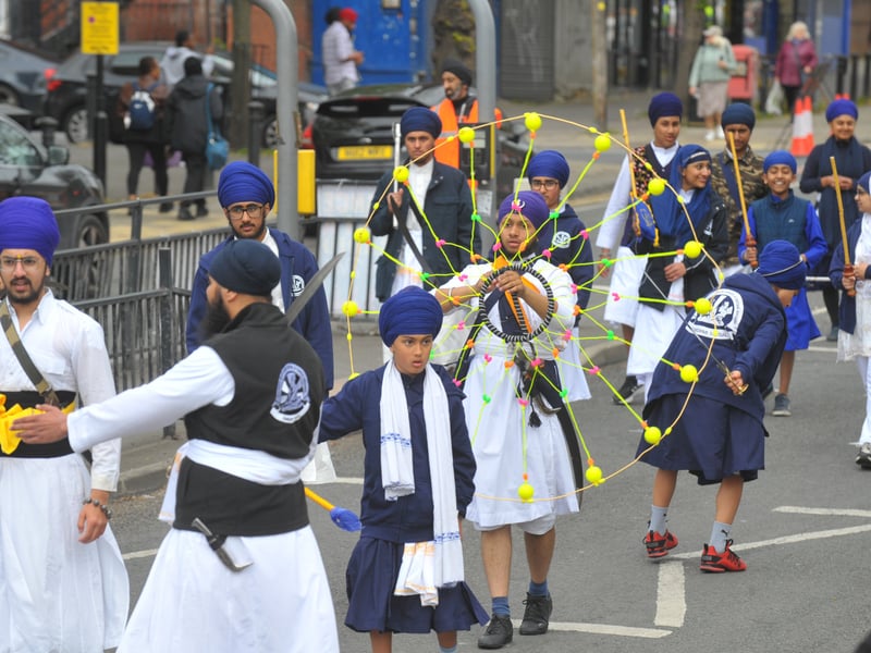This year's Vaisakhi Nagar Kirtan in Leeds took place on Saturday April 19.