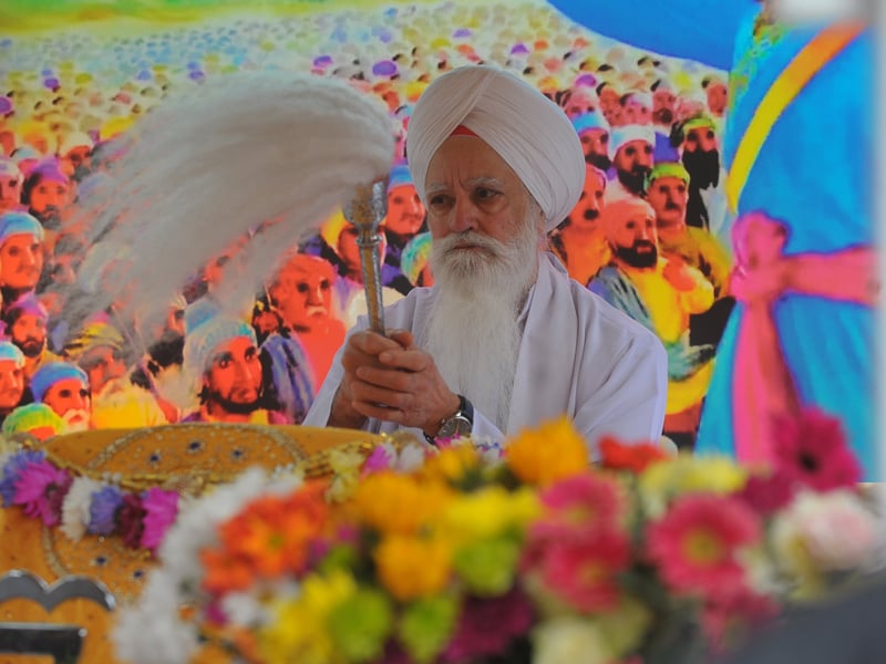 After leaving The Sikh Temple on Chapeltown Road, the parade moves through Chapeltown, visiting gurdwaras along the way.