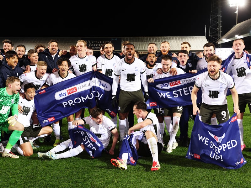 Reason: League One champions with significant investment; likely to adapt quickly and compete for play-offs.