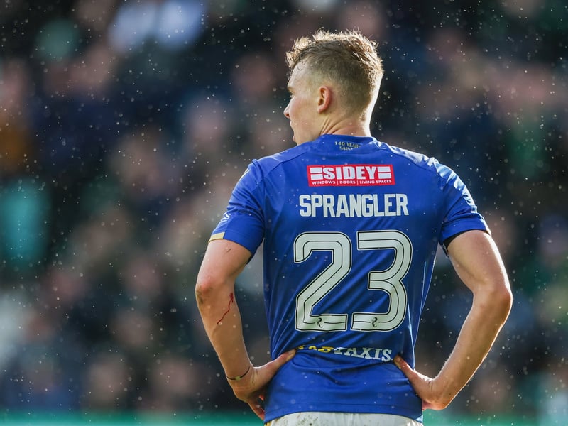 Incredible last ditch tackle stopped Idah from slamming home on 25 minutes, but it was in vain. The best of the St Johnstone back four, but not a day he'll remember fondly.