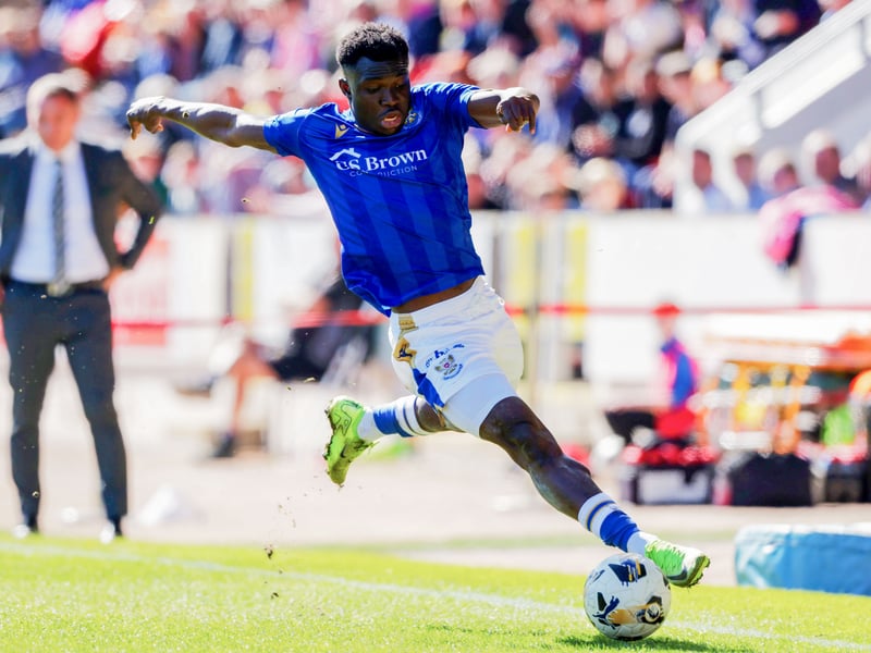 Good strength to shove off CCV early on. Aggressive, and gave both centre-backs something to consider early on. But faded into nothingness, like many of his teammates, as Celtic took control.