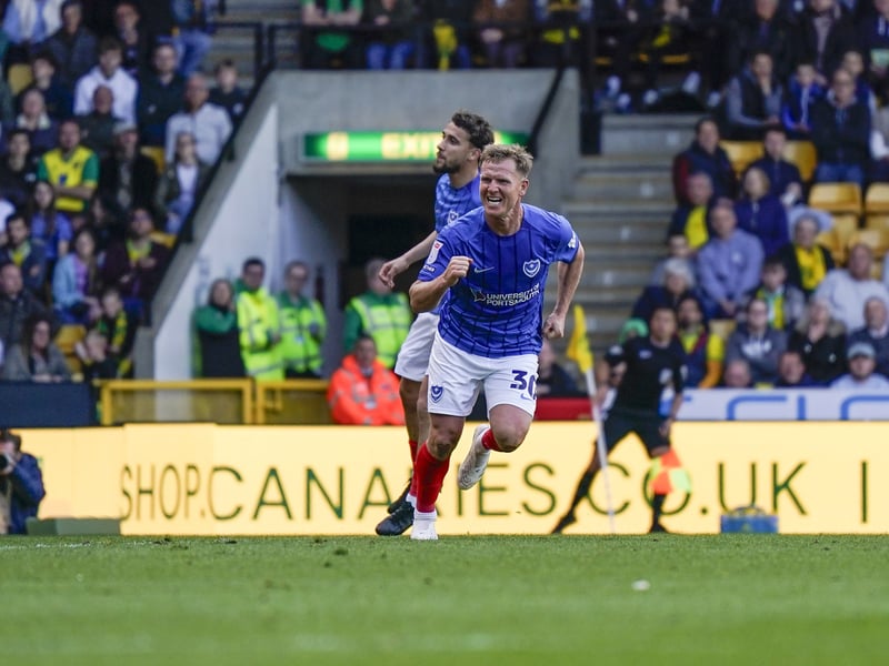 Pompey were in desperate need of Championship experience as they completed their comeback to the second tier. And it was an emotional return to Fratton Park for the winger, who came through the ranks at PO4. Ritchie nailed down the right-wing spot and his contributions were priceless as he added leadership, energy and attacking threat to Mousinho’s side. He scored five goals and captained his boyhood club on a number of occasions. Signing rated 7/10.