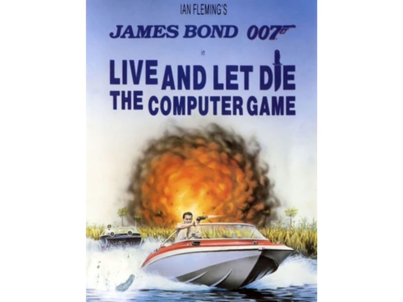 The first Bond game to be released on the much-loved Commodore Amiga (it was also available on Atari ST, Amstrad CPC, Commodore 64, MS-DOS, and ZX Spectrum) was 'James Bond: Live And Let Die'. It wasn't originally going to be a 007 game but when company bosses saw the speedboat racing was similar to part of the film, they decided on a brand tie-in.